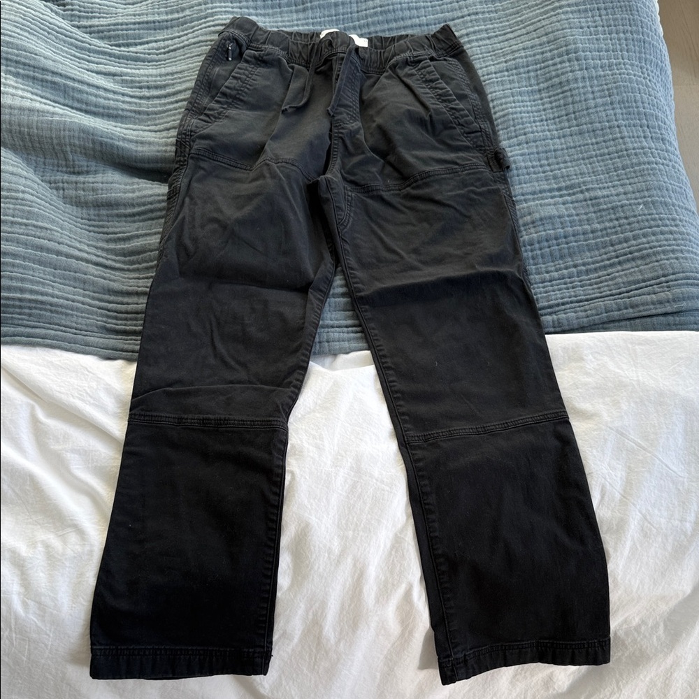 Hollister Men's black Cargo Pants